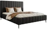 Selsey Polsterbett, Dunkelgrau, Metall, 2-Sitzer, 160x200 cm, Schlafzimmer,...