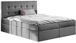 Kaiser M&ouml;bel Boxbett, Grau, Holz, H3, 200x200 cm, Schlafzimmer, Betten,