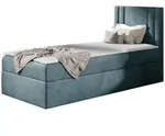 Mirjan24 Boxbett, Blaugrau, Holz, 90x200 cm, Schlafzimmer, Betten,...
