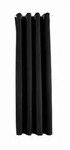 Gardinenbox Vorhang, Schwarz, Textil, 140x160 cm, Oeko-Tex&reg; Standard 100,