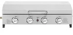 Habitat Garten Plancha, Grau, Metall, 52x25x84 cm, Grills & Outdoor-K&uuml;chen,
