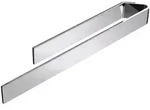 Designfabrik Hamburg Handtuchhalter, Chrom, Metall, Rechteckig, 40x4x6 cm,