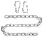 Amanka Befestigungsset, Grau, Metall, 1.9x3.7x100 cm, Gartenm&ouml;bel, H&auml;ngesessel