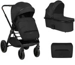 Kikka boo Kinderwagen, Schwarz, Metall, 59x102x81 cm, unisex, Baby on Tour,