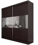 Masseno Schwebet&uuml;renschrank, Wenge, Holzwerkstoff, 7 F&auml;cher, Rechteckig,...