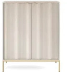Selsey Vellore, Ecru, Metall, 6 F&auml;cher, Rechteckig, 104x125x39 cm, Wohnzimmer,
