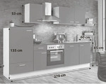 Menke K&uuml;chenblock, Wei&szlig;, Holzwerkstoff, 2 Schublade(n),1 Schublade(n)...