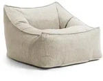 Mokebo Sitzsack, Beige, Textil, 80x60x83 cm, Oeko-Tex&reg;, Wohnzimmer, Hocker,