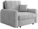 Mirjan24 Schlafsessel, Hellgrau, Metall, 1-Sitzer, 118x85x98 cm, Wohnzimmer,...