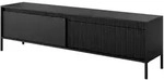 Masseno Lowboard, Schwarz, Holzwerkstoff, 187.1x53.4x39.5 cm, Wohnzimmer,...