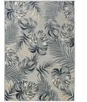 benuta Outdoorteppich, Beige, Kunststoff, Floral, Rechteckig, 120x170 cm, Oeko-Tex&reg;