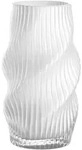Leonardo Vase Verdi, Wei&szlig;, Glas, 13x23x13 cm, handgemacht, zum Stellen, auch...