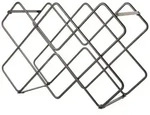 Present Time Weinregal, Schwarz, Metall, Freiform, 15.5x27.5x40.5 cm, CE,...