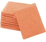 Zollner Waschhandschuh,, Terracotta, Textil, 16x21 cm, Oeko-Tex&reg; Standard 100,