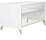 Roba Kombi-Kinderbett, Wei&szlig;, Holz, Babym&ouml;bel, Babybetten, Gitterbett