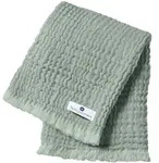 nordic coast company Musselindecke, Mintgr&uuml;n, Textil, 80x80 cm, Schlafen,