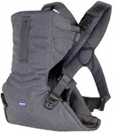 Chicco Babytrage Easy Fit, Grau, Textil, 33x55 cm, Bauchtragefunktion, Baby on...