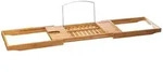 5five Simply Smart Badewannenablage, Beige, Holz, 22x4x105 cm, Badezimmer,...