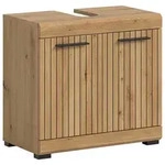 Mid.you Waschbeckenunterschrank Scout, Eiche Artisan, Kunststoff, Holzoptik, 1