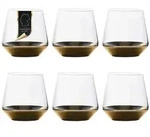 Intirilife Wasserglas, Transparent, Glas, 0.35 L, leicht zu reinigen, Essen &