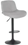 CLP Barhocker, Hellgrau, Metall, 50x85x50 cm, Esszimmer, Barm&ouml;bel, Barhocker