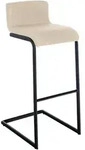CLP Barhocker, Creme, Metall, 40x96x50 cm, Esszimmer, Barm&ouml;bel, Barhocker