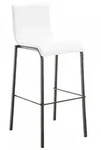 CLP Barhocker, Wei&szlig;, Metall, 43x103x51 cm, Esszimmer, Barm&ouml;bel, Barhocker