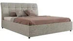 MKS Polsterbett, Hellgrau, Textil, H3, Rechteckig, 140x200 cm, Oeko-Tex&reg;,