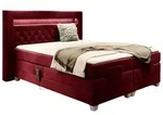 Fun M&ouml;bel Boxspringbett, Rot, Textil, 120x200 cm, Schlafzimmer, Betten,