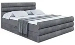 Altdecor Boxbett, Dunkelgrau, Holzwerkstoff, H3, H&ouml;he ca. 20 cm, 140x200 cm,