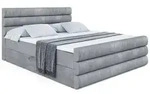 Altdecor Boxbett, Grau, Holzwerkstoff, H4, H&ouml;he ca. 20 cm, 160x200 cm,...