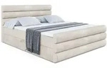 Altdecor Boxbett, Ecru, Holzwerkstoff, H4, H&ouml;he ca. 20 cm, 200x200 cm,...