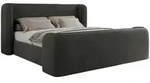 MKS Polsterbett, Dunkelgrau, Textil, 2-Sitzer, H3, 7-Zonen, Rechteckig, 160x200...