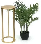 DanDiBo Blumenhocker, Gold, Metall, 20x50x20 cm, Wohnzimmer, Wohnzimmertische,