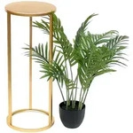 DanDiBo Blumenhocker, Gold, Metall, 25x60x25 cm, Wohnzimmer, Wohnzimmertische,