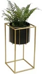 DanDiBo Blumenst&auml;nder, Gelb, Metall, 24x45x24 cm, Wohnzimmer, Wohnzimmertische,