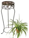 DanDiBo Blumenhocker, Braun, Metall, 27x78x27 cm, Wohnzimmer, Wohnzimmertische,