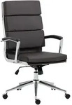 CLP Chefsessel, Braun, Metall, 61x107x65 cm, Arbeitszimmer, B&uuml;rost&uuml;hle,...