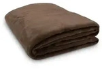 Zollner Kuscheldecke,, Braun, Naturmaterialien, 220x240 cm, Oeko-Tex&reg; Standard...