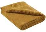 wometo Strickdecke, Gelb, Textil, 140x190 cm, Oeko-Tex&reg;, Wohntextilien, Decken,