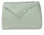 Zollner Kuscheldecke,, Salbeigr&uuml;n, Textil, Rechteckig, 150x200 cm, Oeko-Tex&reg;