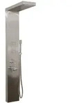 Home Deluxe Duschpaneel, Edelstahl, Metall, 20x142x50.5 cm, Badezimmer, Baden &