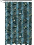 Sanilo Duschvorhang, Gr&uuml;n, Textil, Rechteckig, 180x200 cm, Badtextilien,