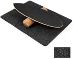 Costway Balancierbrett, Schwarz, Holz, 82x28 cm, Freizeit, Sport & Fitness