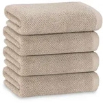 Zollner Handt&uuml;cher,, Grau, Textil, 50x100 cm, Oeko-Tex&reg; Standard 100, Badtextilien,