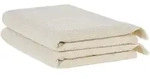 Beliani Badehandtuch, Beige, Textil, Rechteckig, 100x150 cm, Badtextilien,