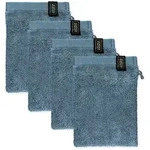 Sch&ouml;ner Wohnen Waschandschuh, Blau, Textil, 16x21 cm, Oeko-Tex&reg; Standard 100,