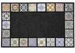 Douceur d ́int&eacute;rieur Fussmatte, Mehrfarbig, Textil, Rechteckig, 45x75 cm,
