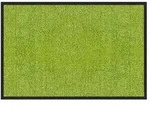 Floordirekt Schmutzfangmatte Rhine, Limette, Textil, Uni, rechteckig, 120x300...
