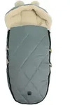 Kaiserbaby Kinderwagenfusssack, Gr&uuml;n, Naturmaterialien, F&uuml;llung: Wolle, 43x93...